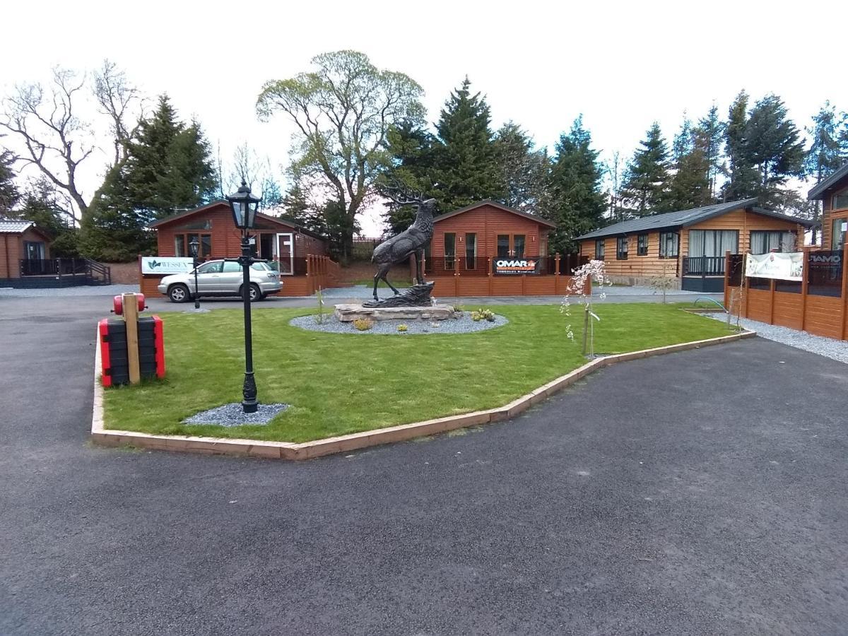 12 Burnside Lodge Auchterarder Esterno foto