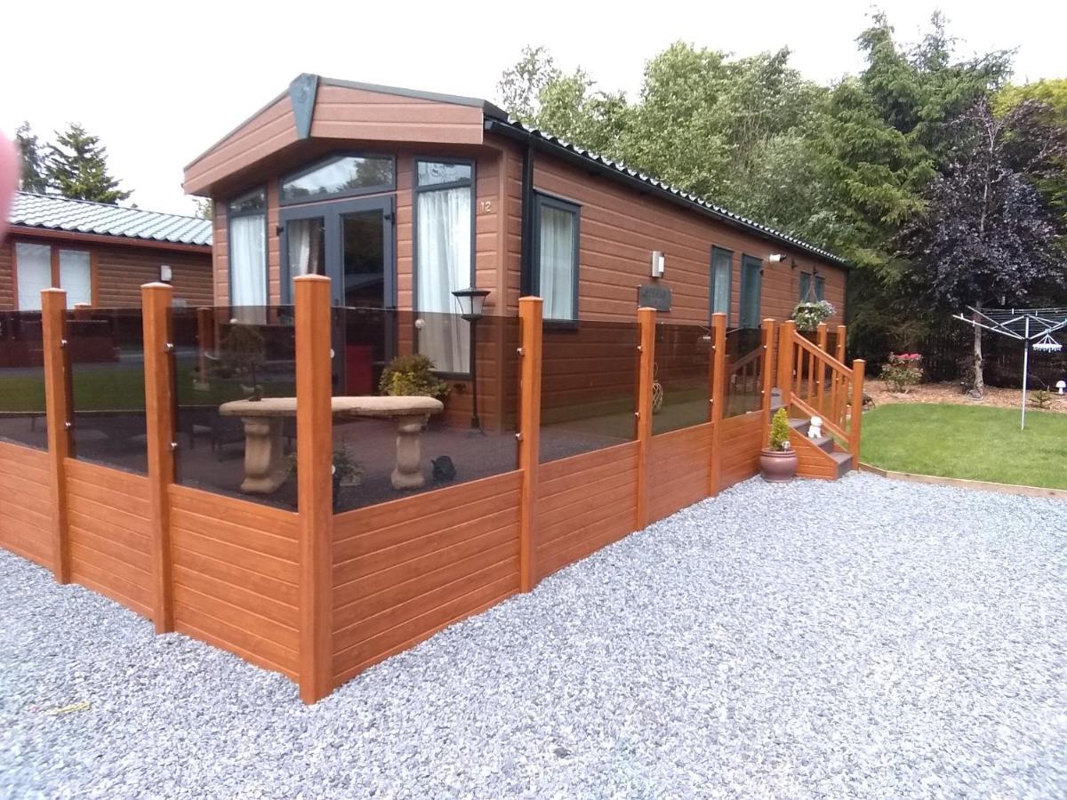 12 Burnside Lodge Auchterarder Esterno foto