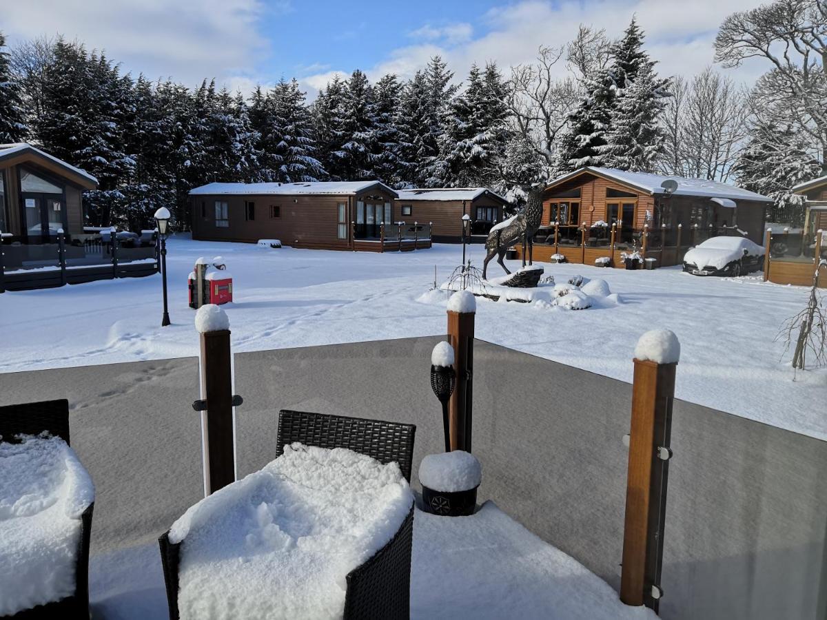 12 Burnside Lodge Auchterarder Esterno foto